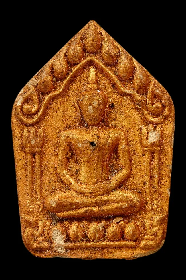 ขุนแผนพรายกุมารพิมพ์ใหญ่ เนื้อผงพรายทองคำ